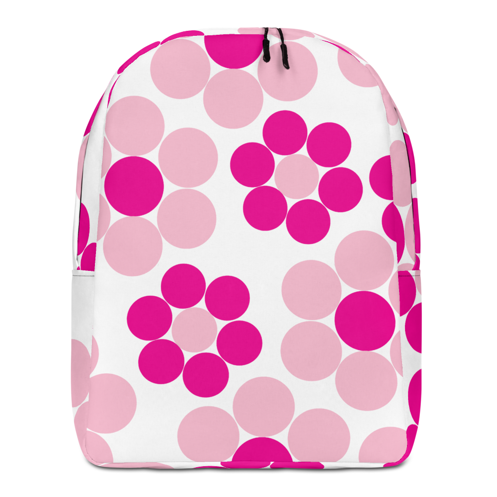 Happy Flowers Ornament | Minimalist Backpack