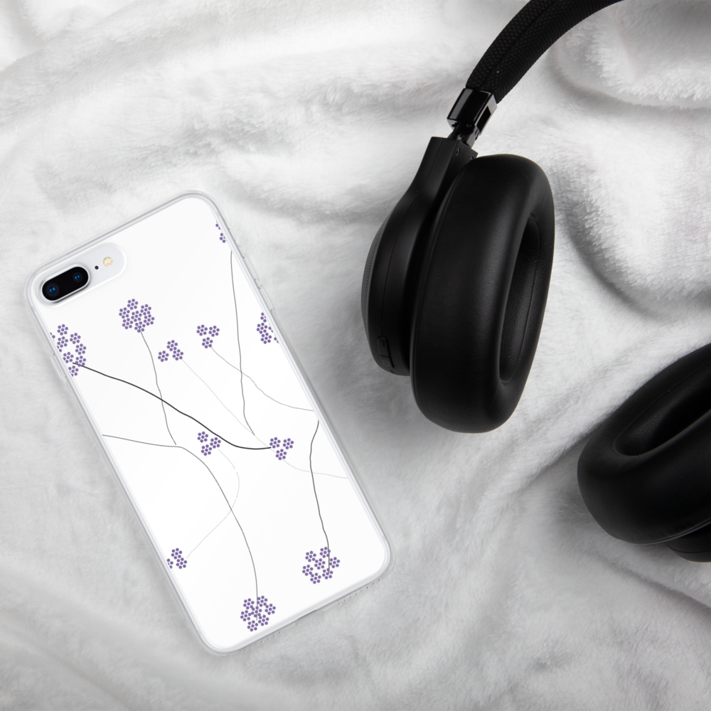 Purple Small Flowers | iPhone Case