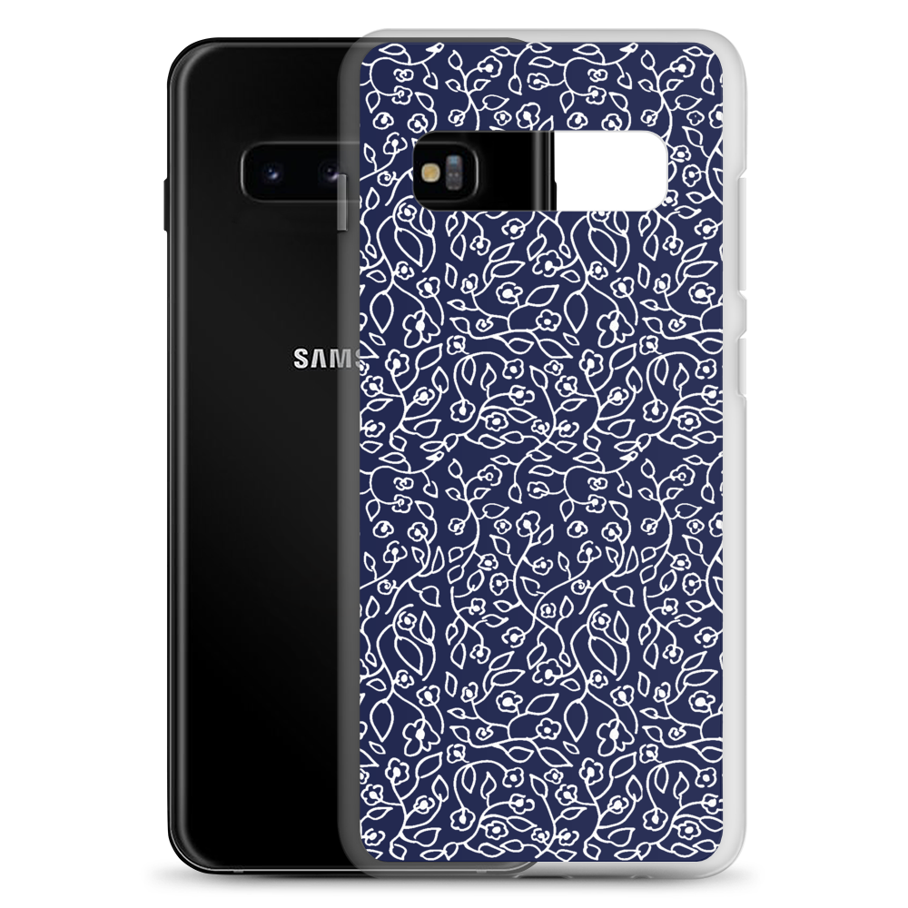 White Small Flowers | Samsung Case
