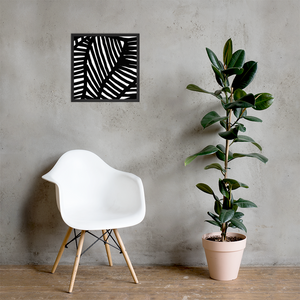 Black and White Ornament | Framed Poster
