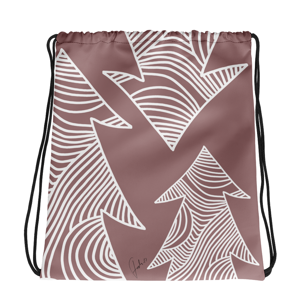 Christmas Pastel Ornament | Drawstring Bag
