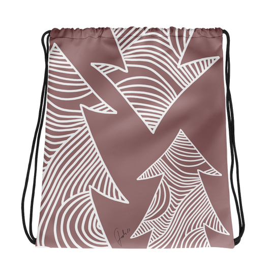 Christmas Pastel Ornament | Drawstring Bag