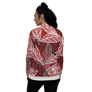 Christmas Leaves | Bomber Jacket