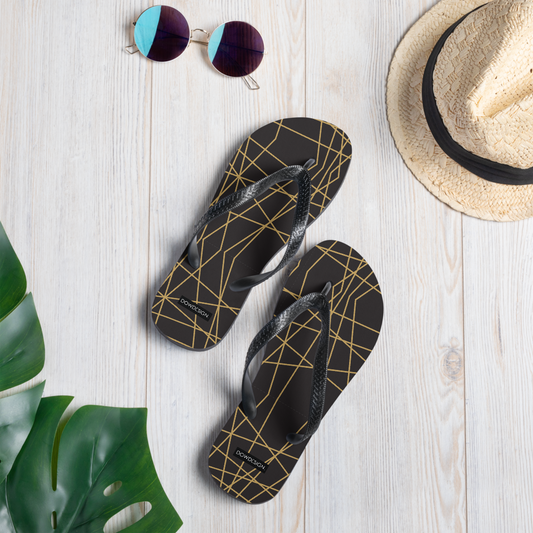 Golden Ornament Lines | Flip-Flops