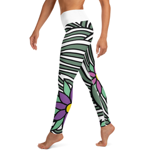 Flower Ornament | Yoga Leggings