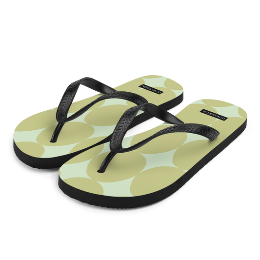 Easter Pattern Olive | Flip-Flops