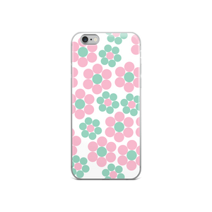 Happy Pastel Flowers | iPhone Case