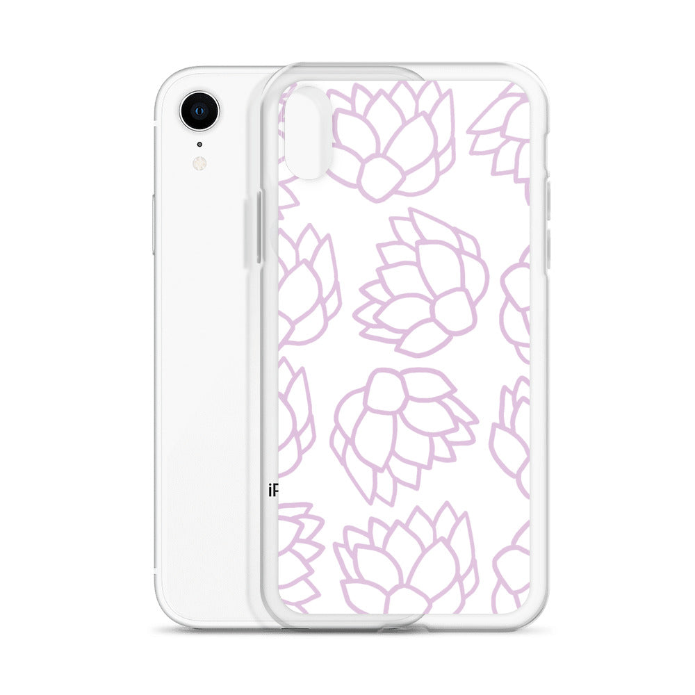 Pink Pastel Flowers | iPhone Case