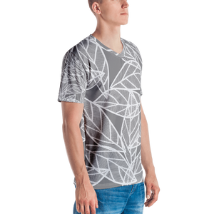 Messy White Leaves | Men's T-Shirt