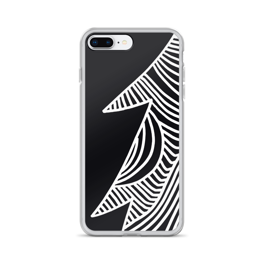Stars and Trees Black | iPhone Case