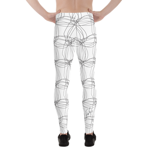 Ornament Graphic Flowers | Men's Leggings