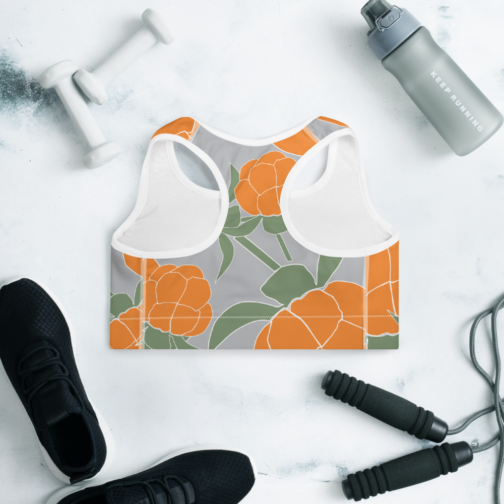 Lakka Ornament | Padded Sports Bra