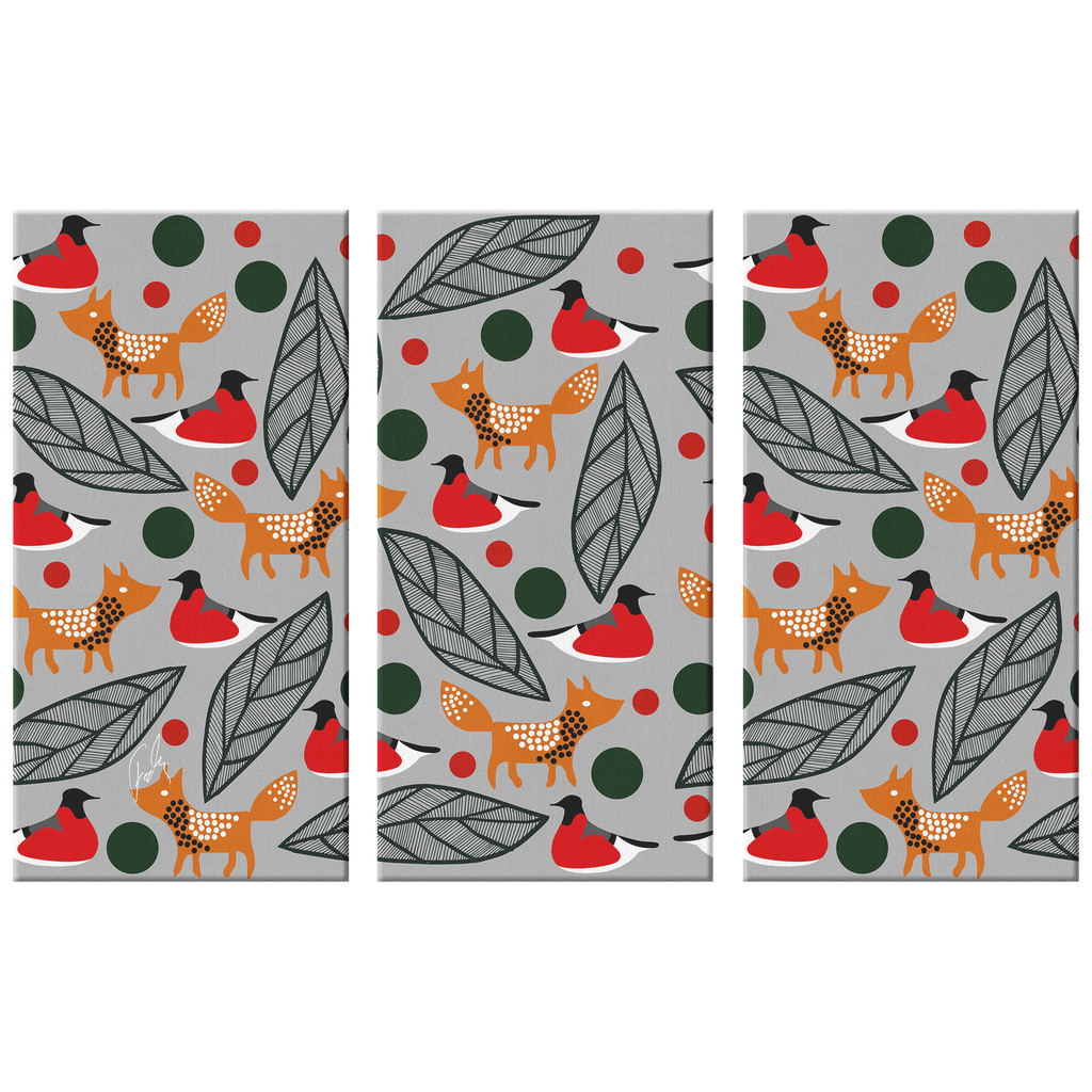 Christmas Design | 3 Piece Canvas