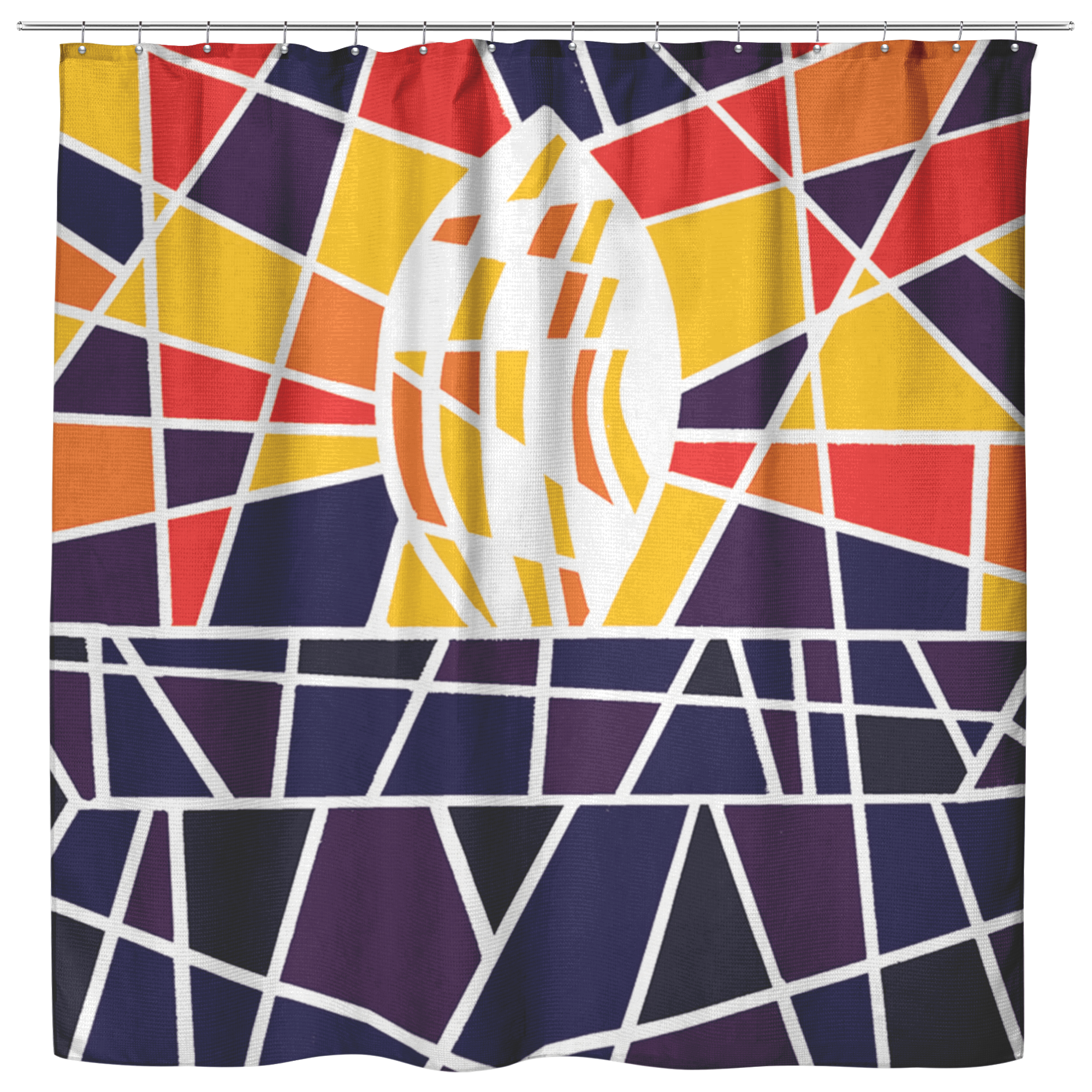 Candle in the Dark | Cloth Shower Curtain