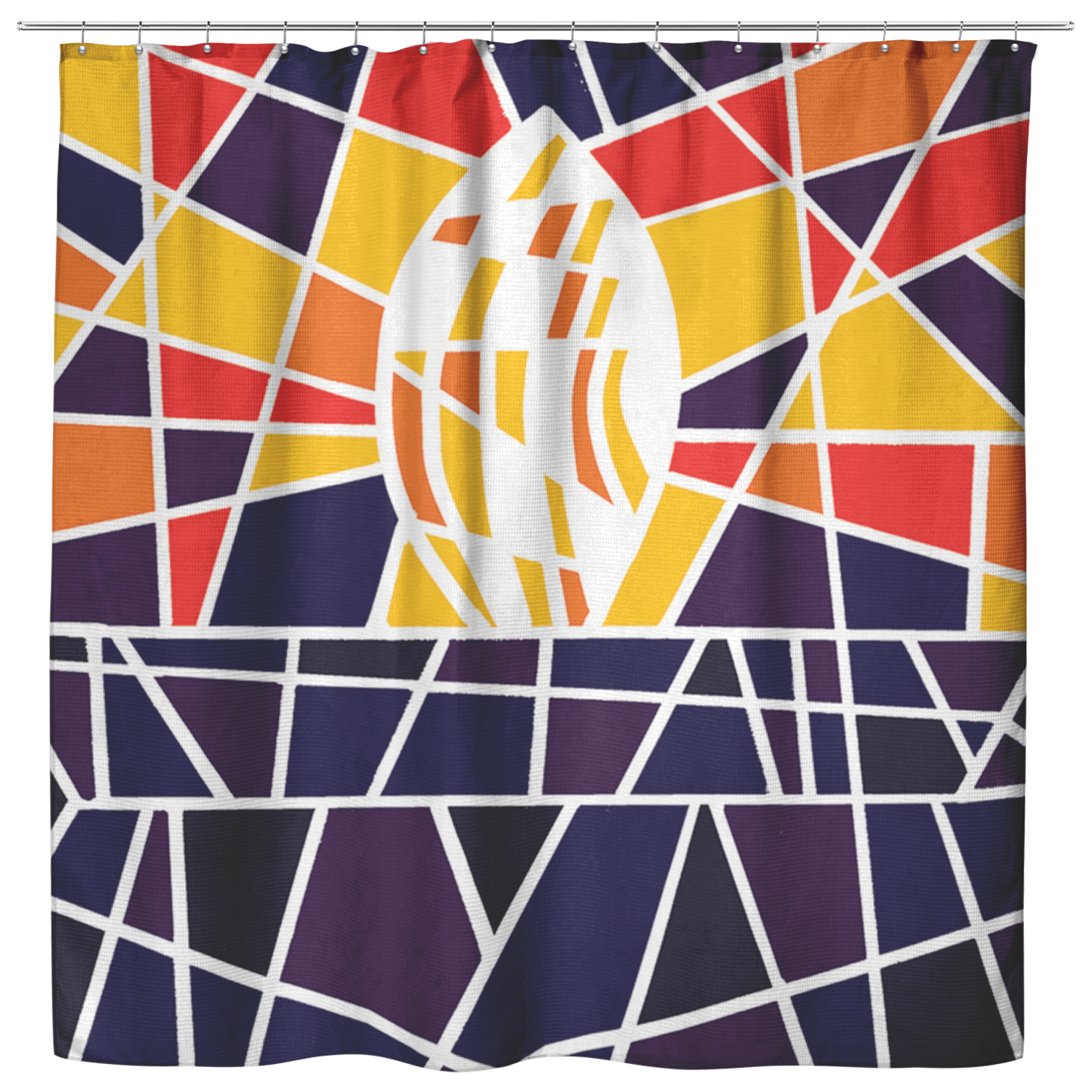Candle in the Dark | Cloth Shower Curtain