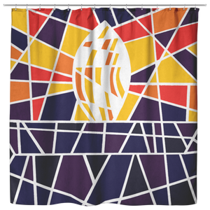 Candle in the Dark | Cloth Shower Curtain