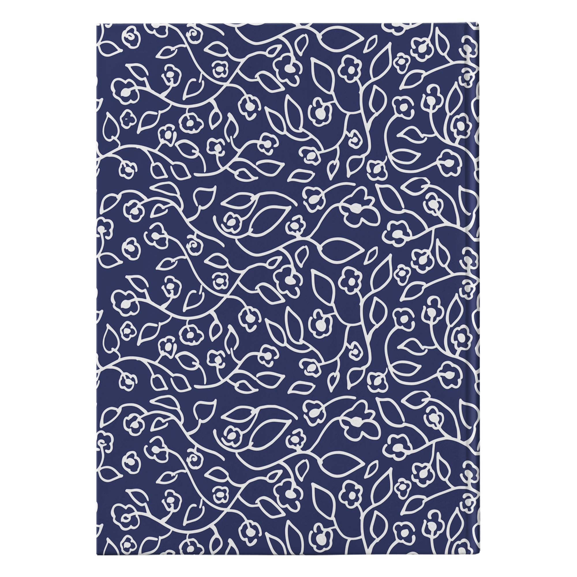 White Small Flowers | Journal - Hardcover