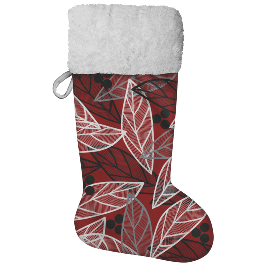 Christmas Leaves | Christmas Stocking