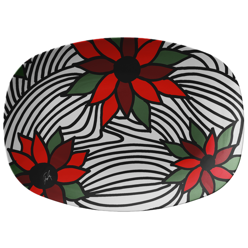 Christmas Flowers | Platter