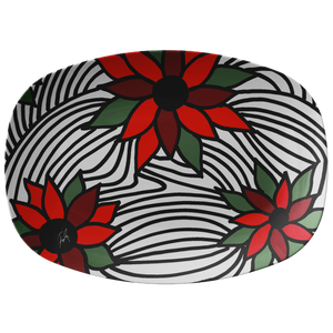 Christmas Flowers | Platter