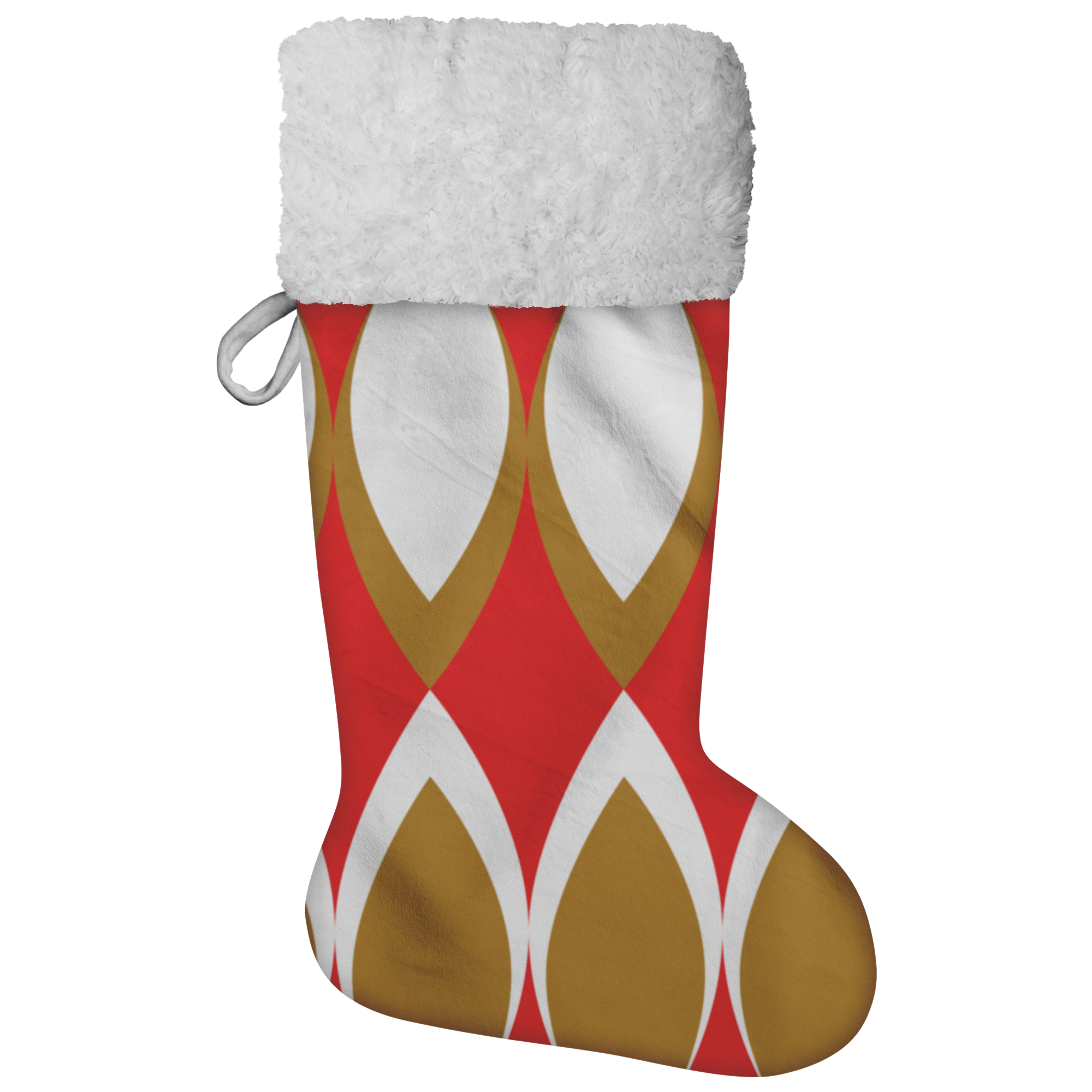 Golden Eye Christmas | Christmas Stocking