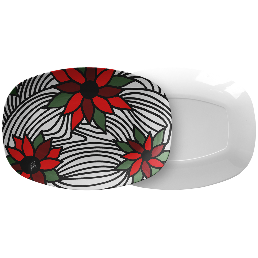 Christmas Flowers | Platter