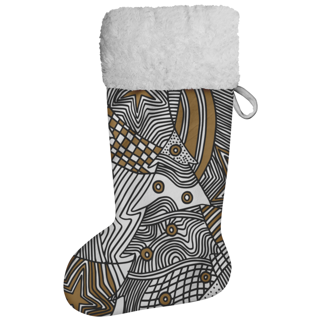 Christmas Graphic Ornament | Christmas Stocking