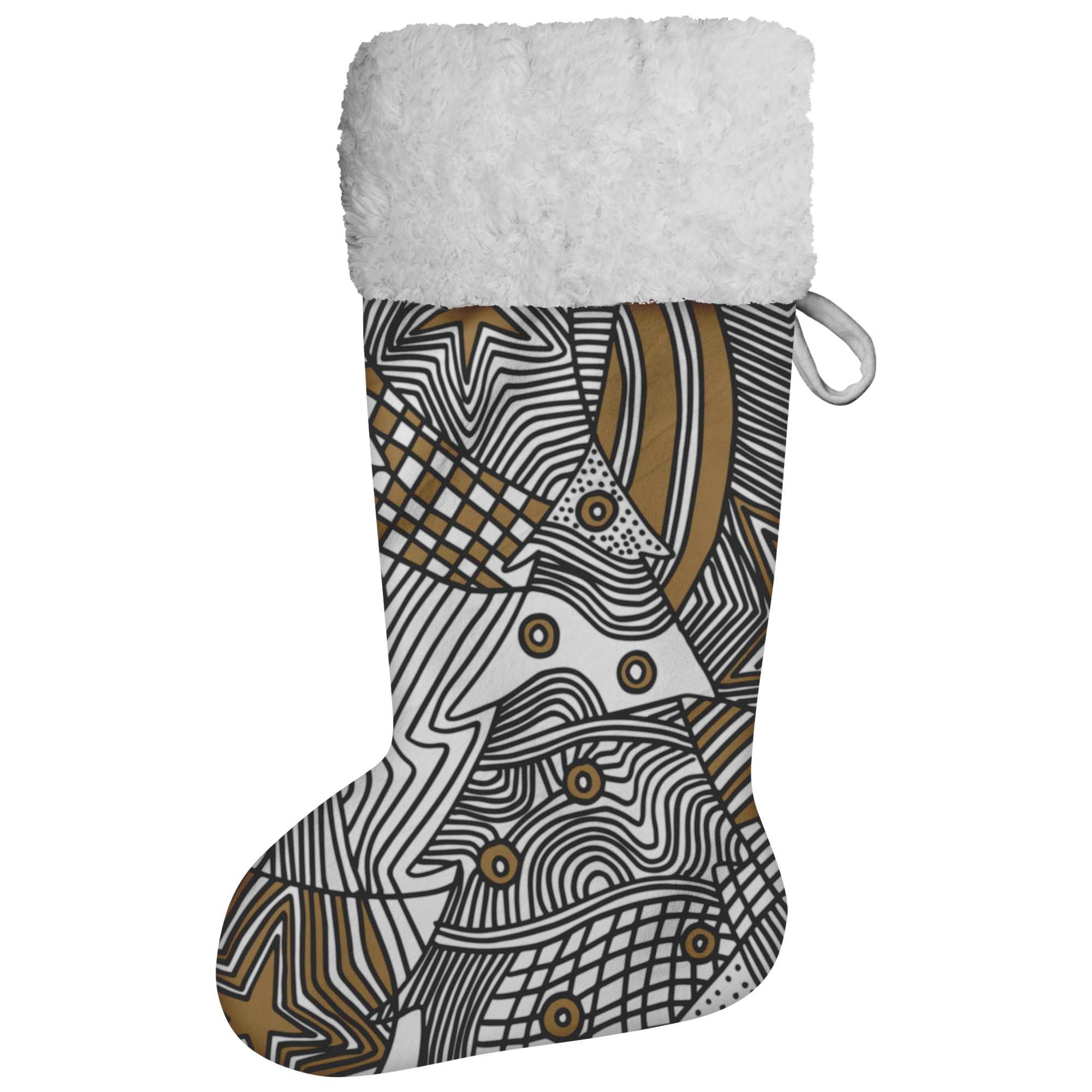 Christmas Graphic Ornament | Christmas Stocking