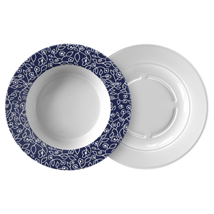 White Small Flowers | Bowl