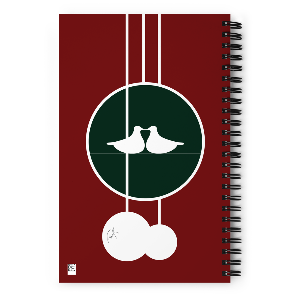 Joulu Linnut | Spiral Notebook