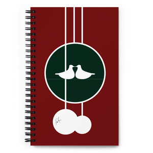 Joulu Linnut | Spiral Notebook