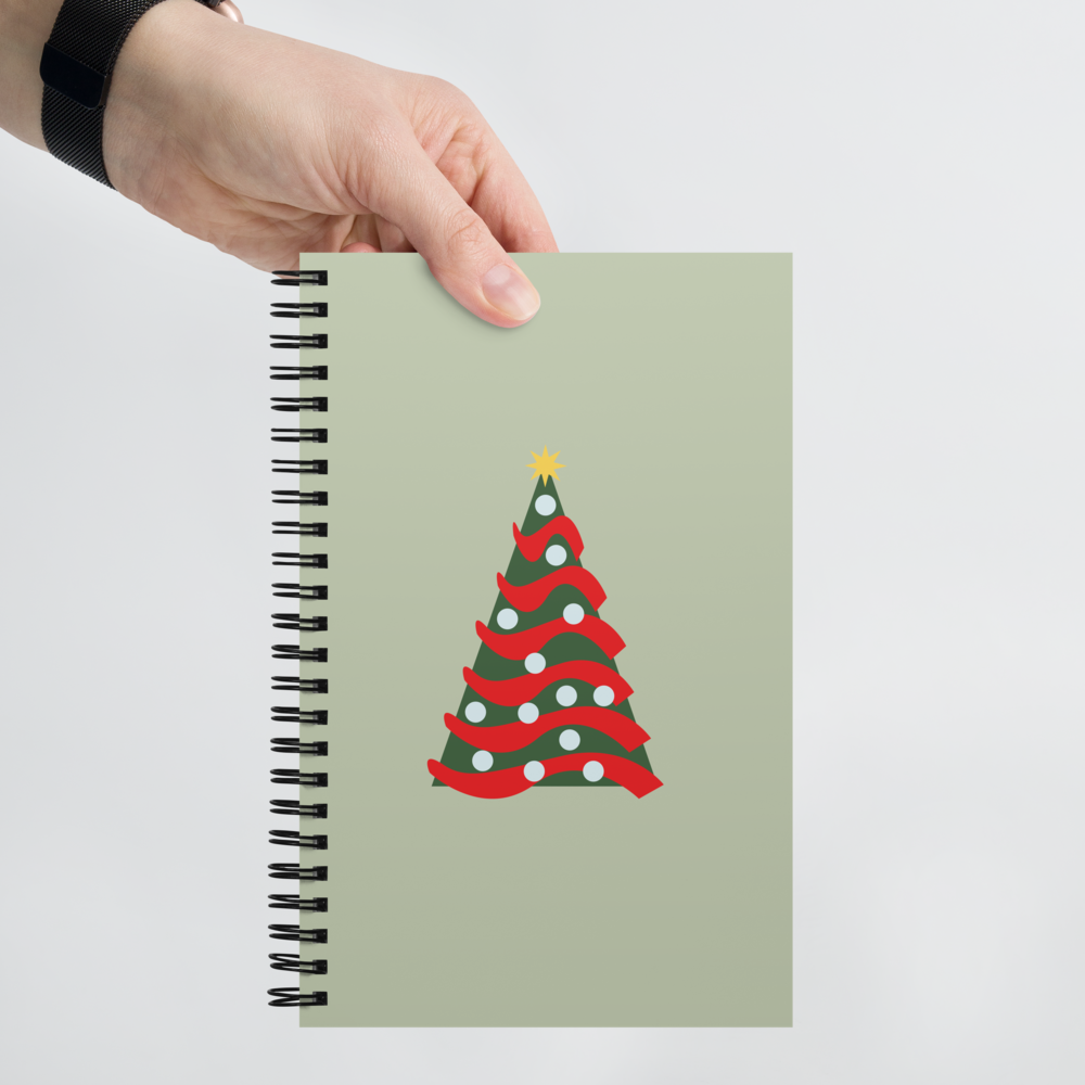 Christmas Tree Design | Spiral Notebook