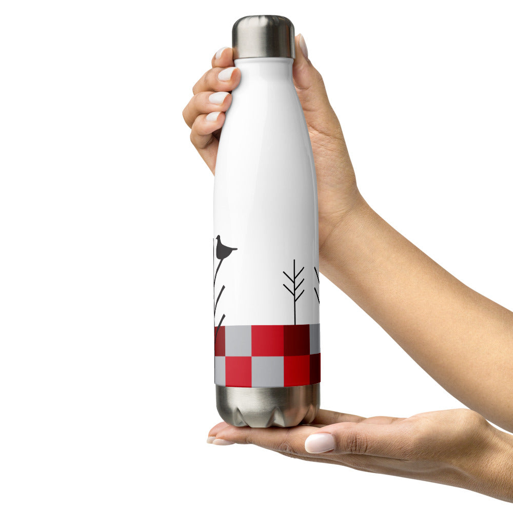 Christmas Birds | Stainless Steel Water Bottle