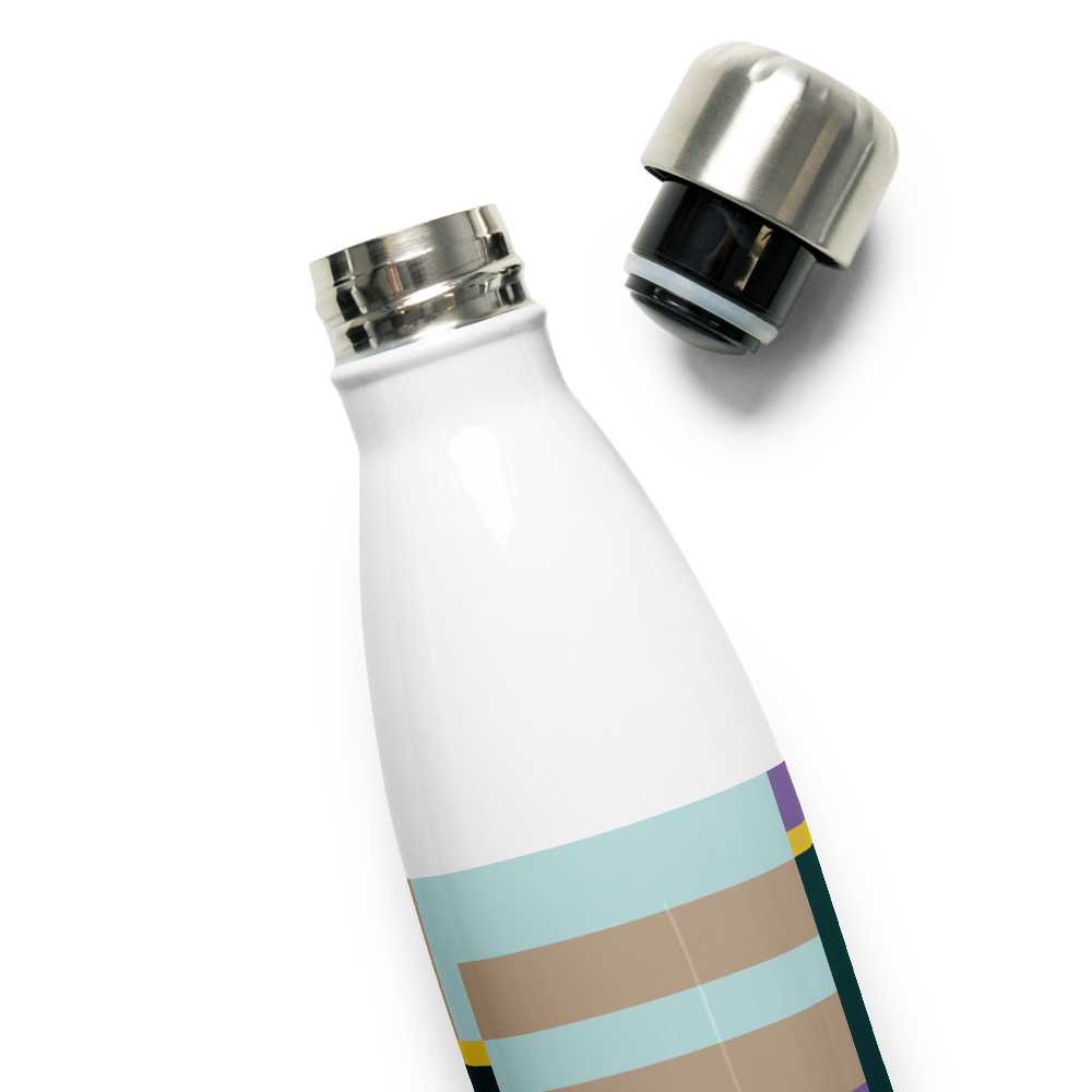 Fresh Stripe | Stainless Steel Water Bottle