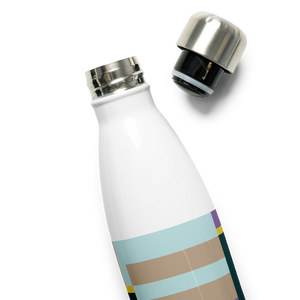 Fresh Stripe | Stainless Steel Water Bottle
