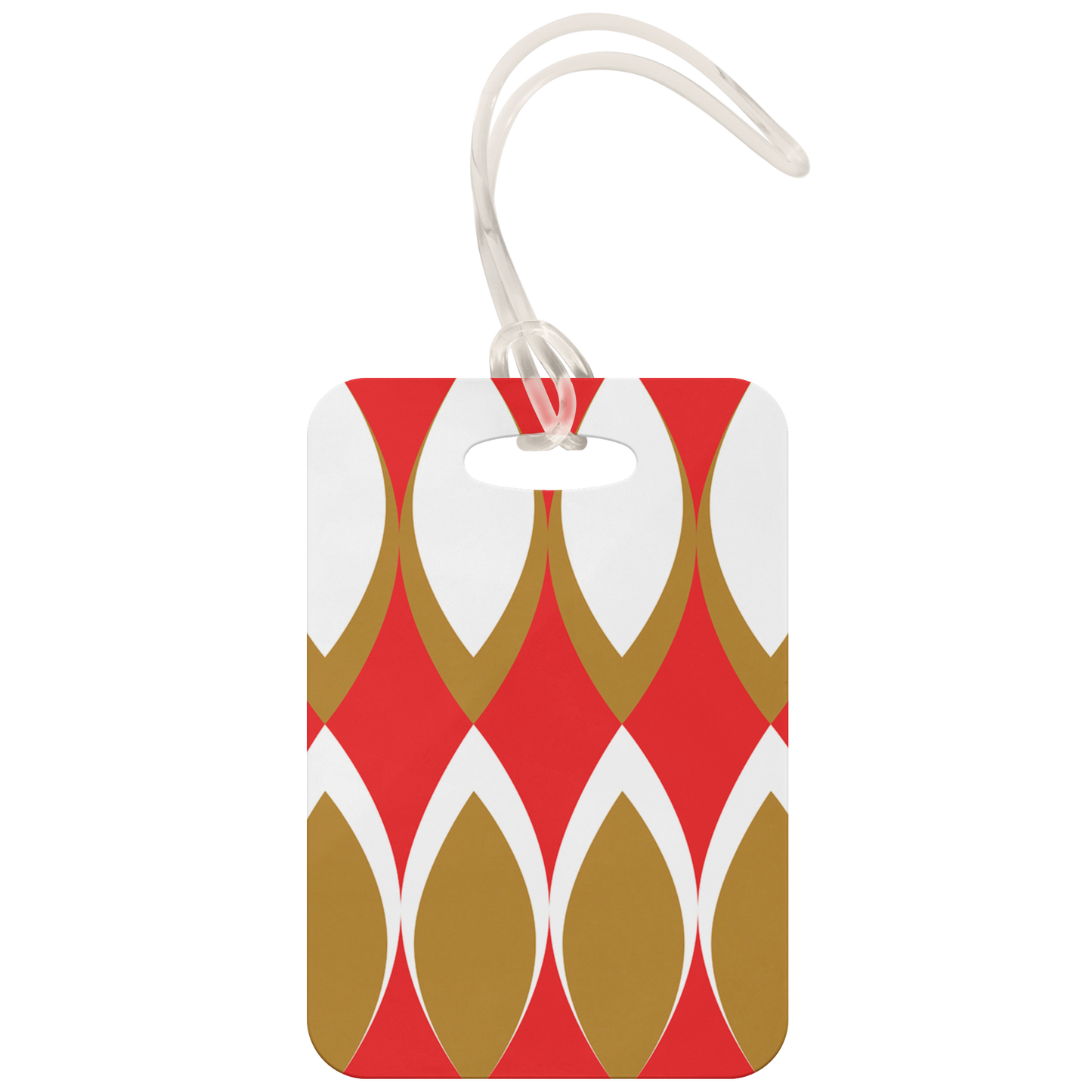 Golden Eye Christmas | Luggage Tag