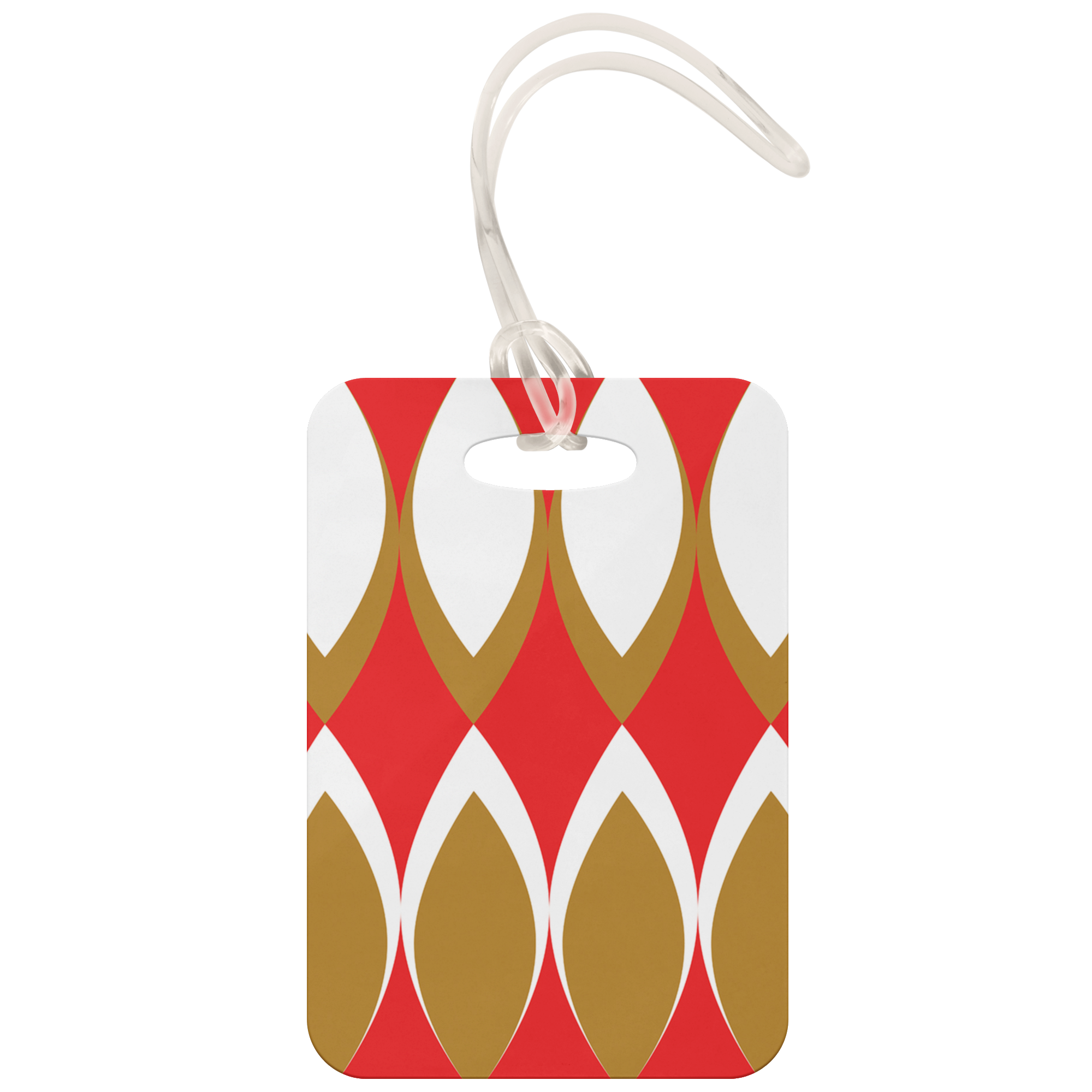 Golden Eye Christmas | Luggage Tag