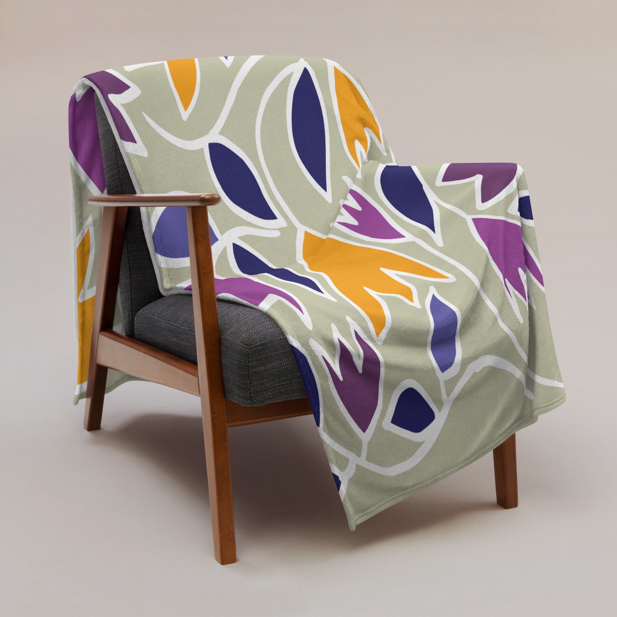 Flower Magic | Throw Blanket