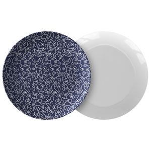 White Small Flowers | Plate