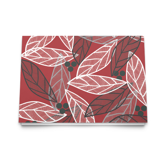 Christmas Leaves | Greeting Cards
