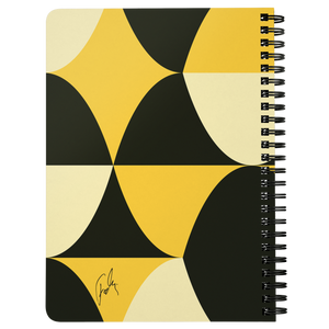 Yellow and Black Eggs | Spiralbound Notebook
