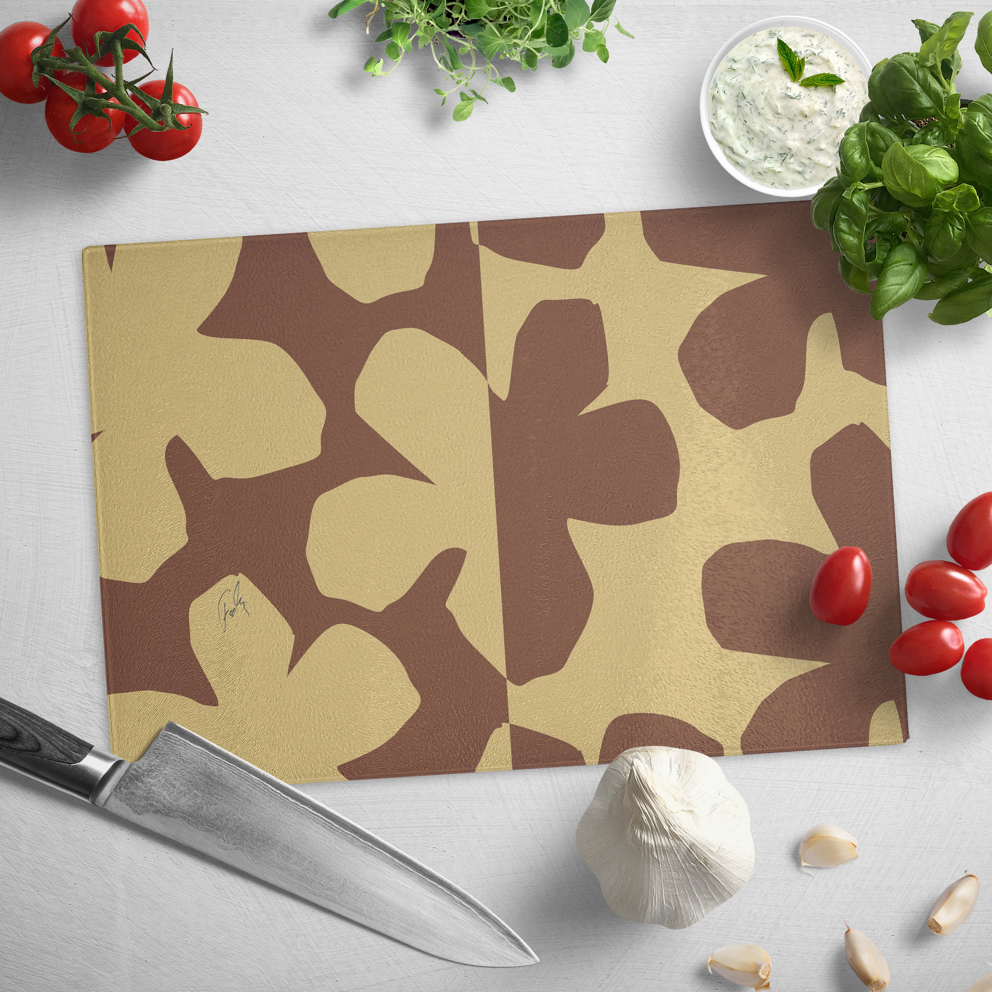 Return | Glass Cutting Board