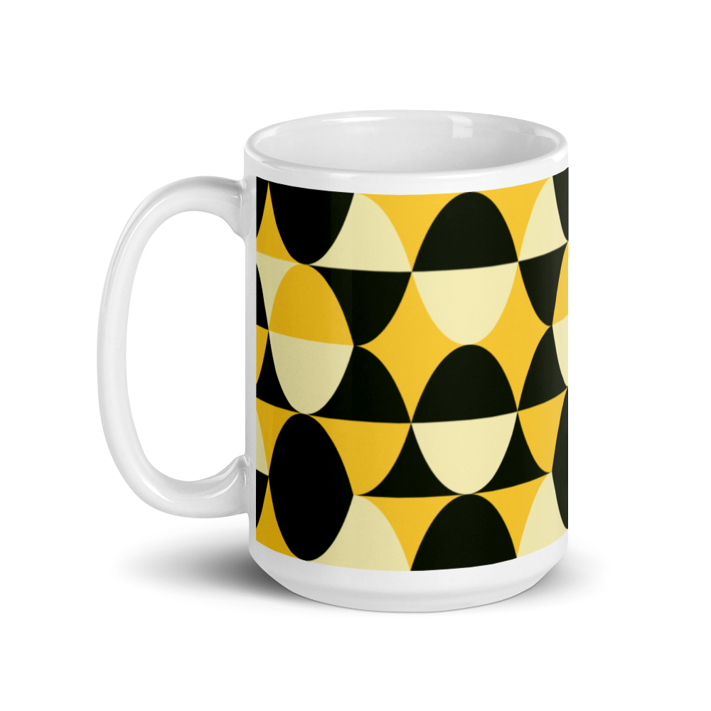 Yellow and Black Eggs | Mug