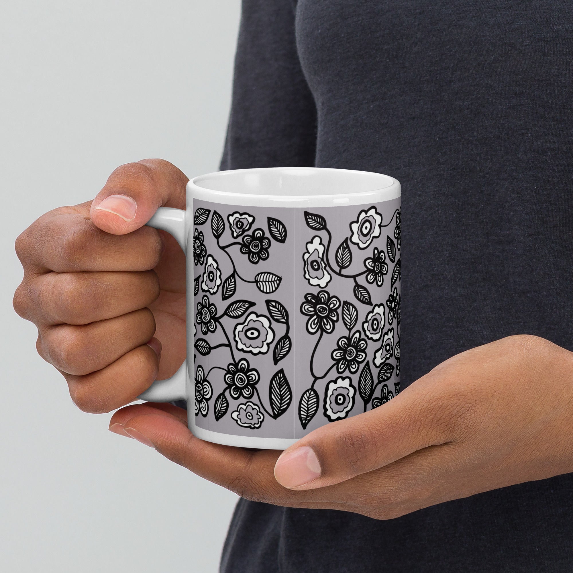 Spring Magic | White glossy mug