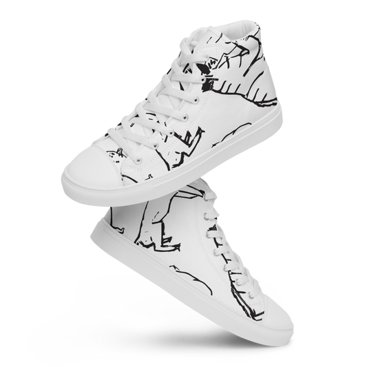 Animals | Women's High Top Canvas Shoes