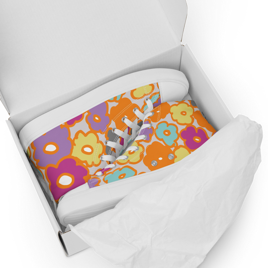 Spring Time | Women's High Top Canvas Shoes