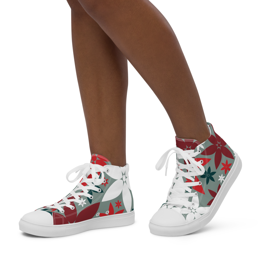 Hermione | Women's High Top Canvas Shoes