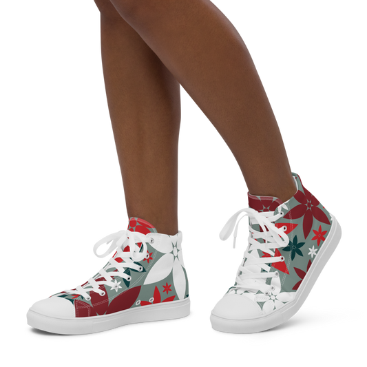 Hermione | Women's High Top Canvas Shoes
