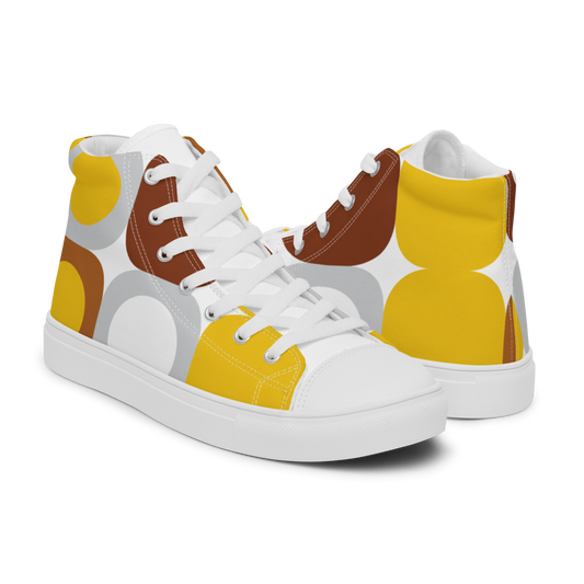 Autumn Ornament | Women's High Top Canvas Shoes