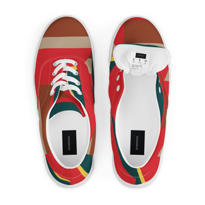 Christmas Season | Women's Lace-Up Canvas Shoes